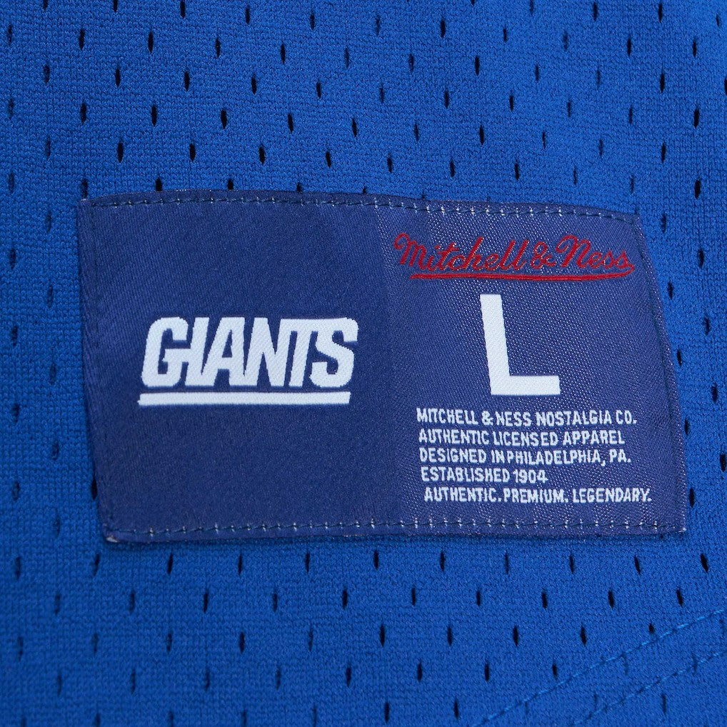 Mitchell & Ness Lawrence Taylor New York Giants Retired Player Name & Number Mesh Top Royal