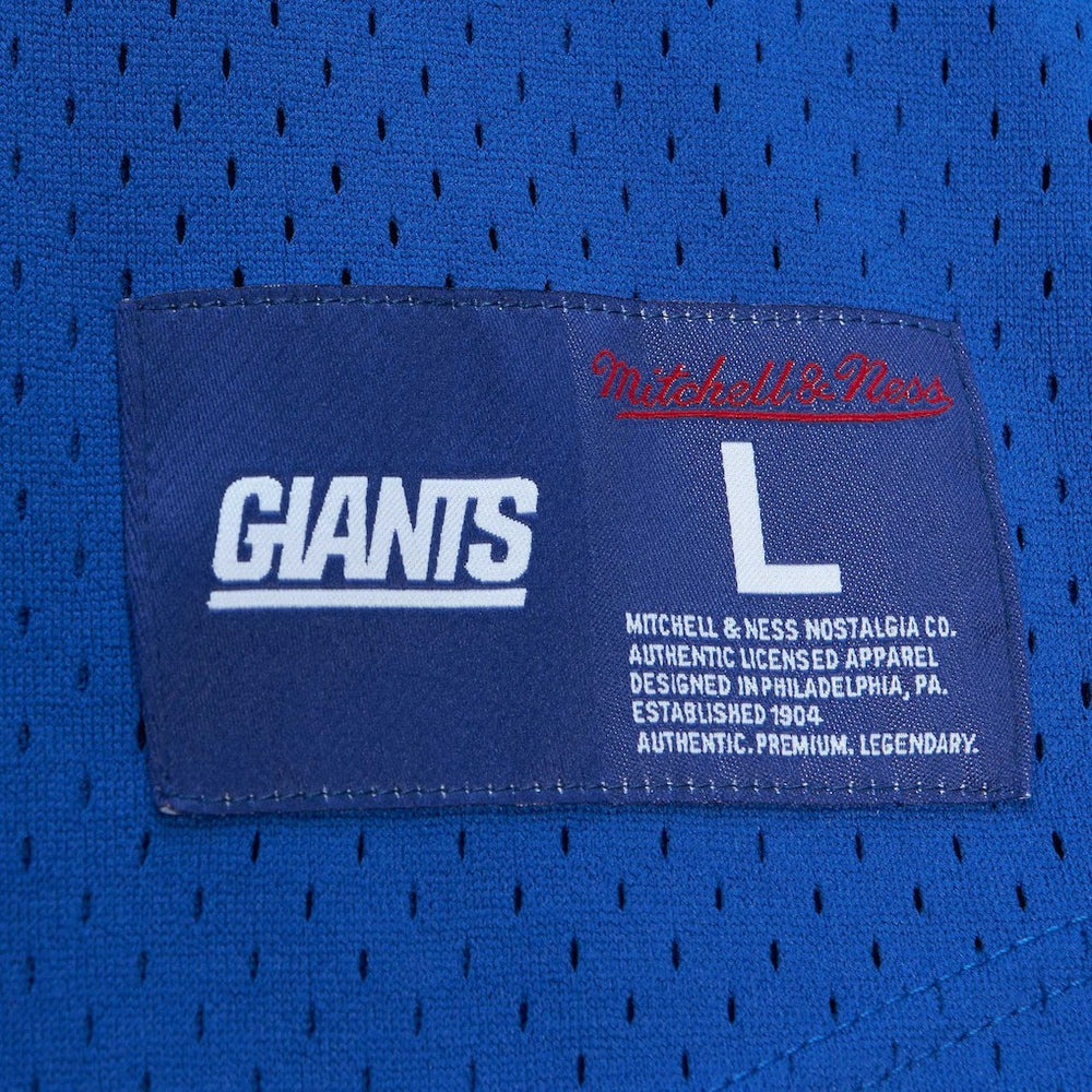 Mitchell & Ness Lawrence Taylor New York Giants Retired Player Name & Number Mesh Top Royal