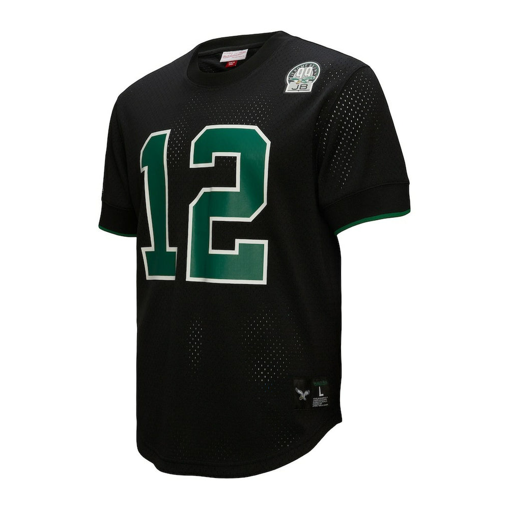 Mitchell & Ness Randall Cunningham Philadelphia Eagles Retired Player Name & Number Mesh Top Black