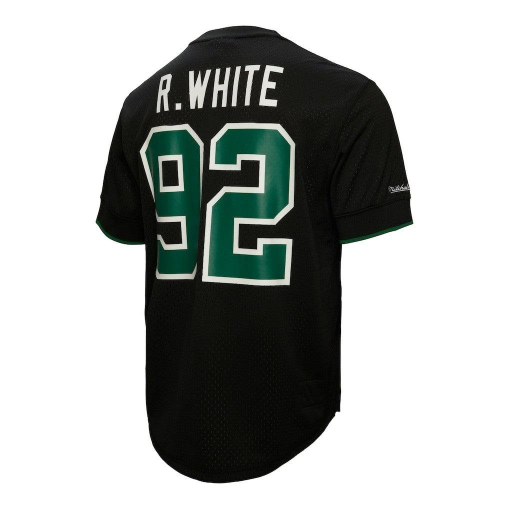 Mitchell & Ness Reggie White Philadelphia Eagles Retired Player Name & Number Mesh Top Black