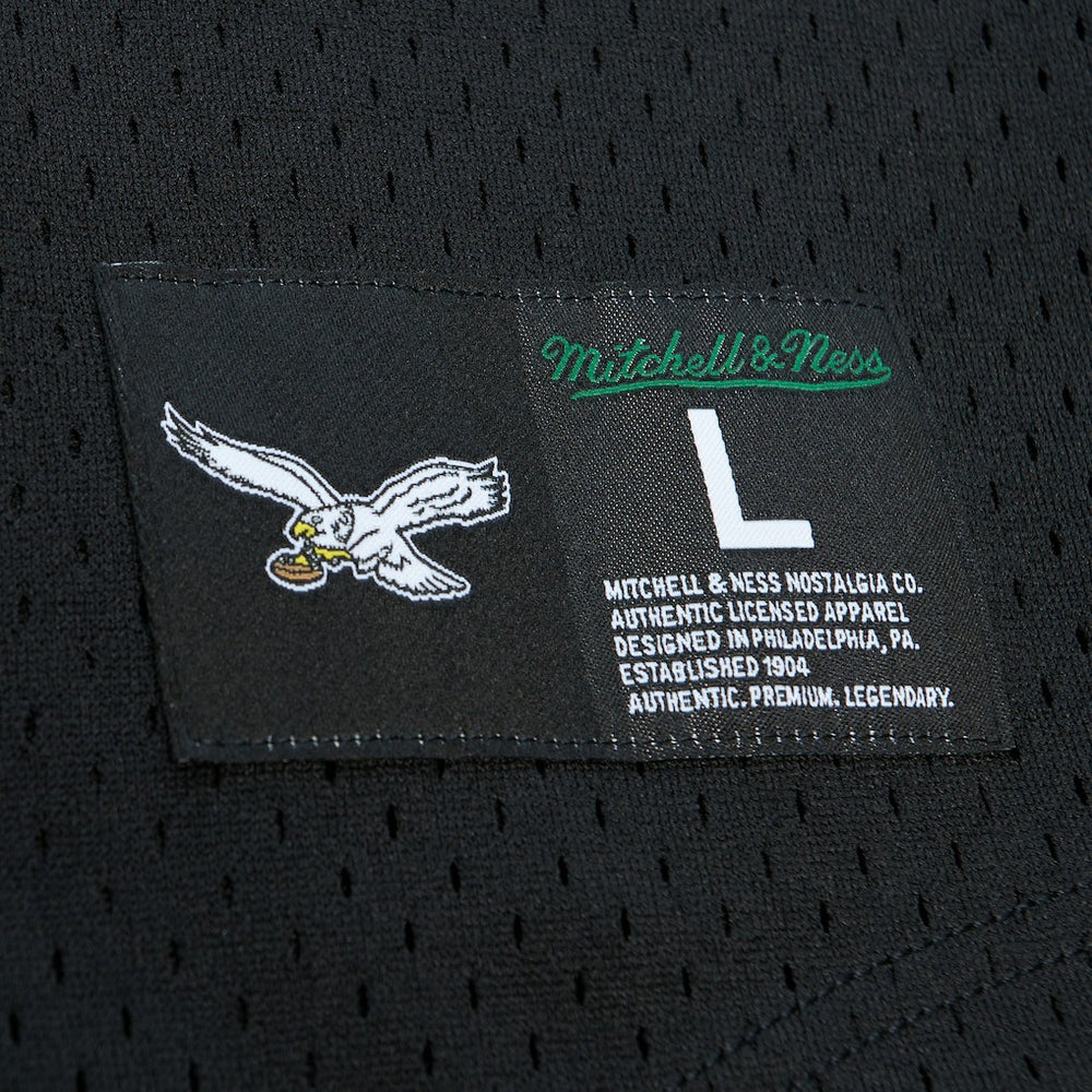Mitchell & Ness Reggie White Philadelphia Eagles Retired Player Name & Number Mesh Top Black