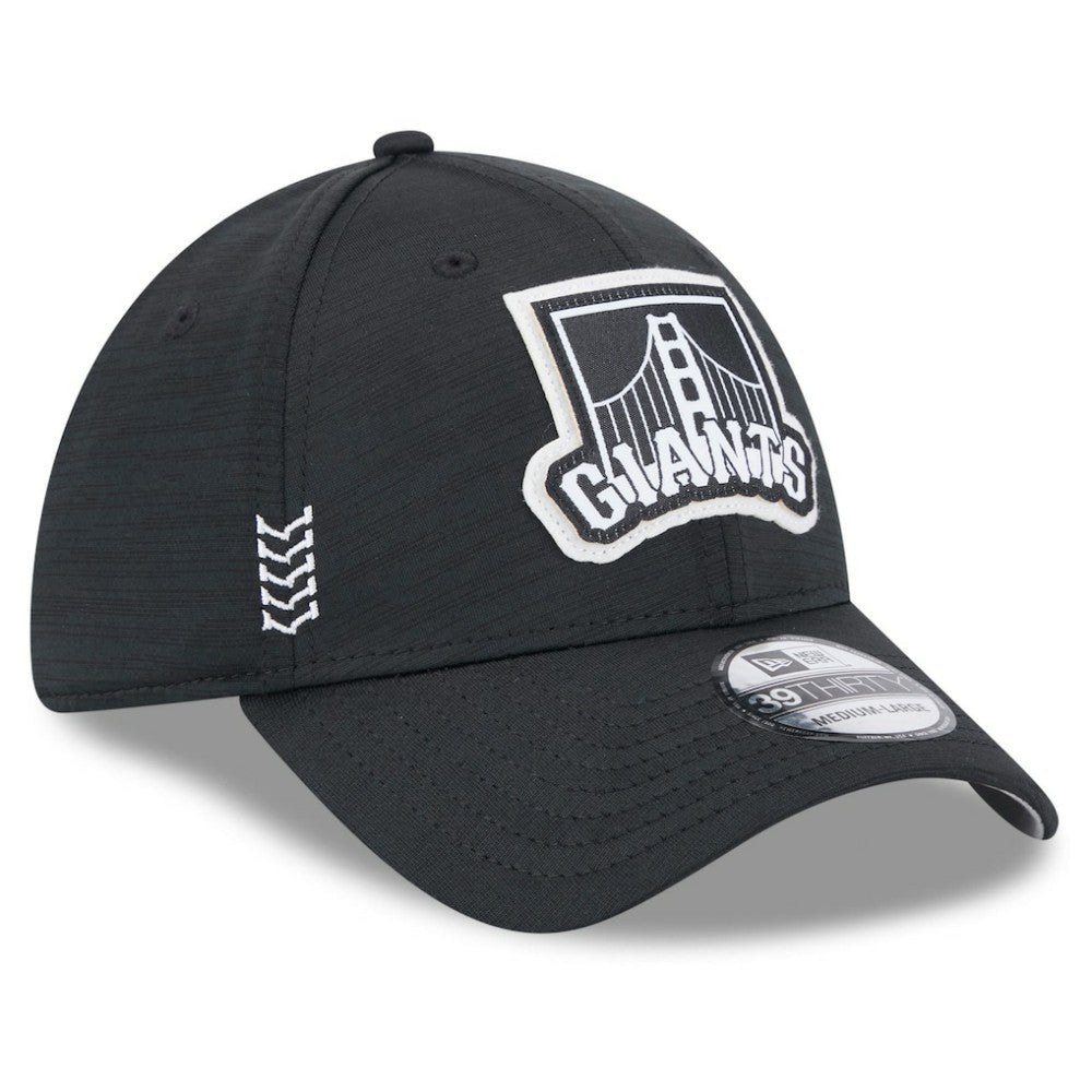 San Francisco Giants New Era 2024 Clubhouse 39THIRTY Flex Hat - Black - New Era Lifestyle