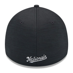 Washington Nationals New Era 2024 Clubhouse 39THIRTY Flex Hat - Black - New Era Online