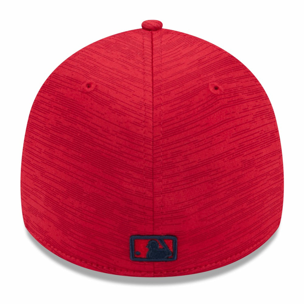Los Angeles Angels New Era 2024 Clubhouse 39THIRTY Flex Hat - Red - New Era on Sale