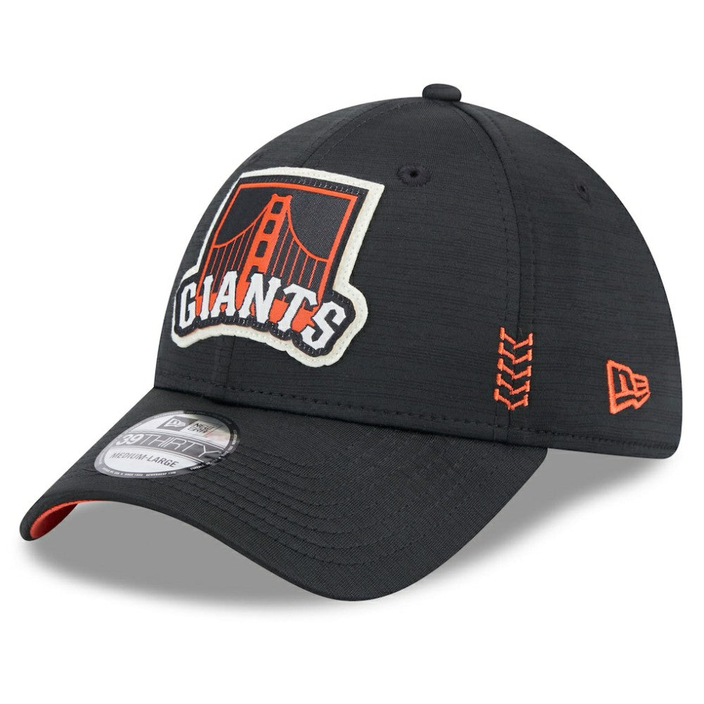 San Francisco Giants New Era 2024 Clubhouse 39THIRTY Flex Hat - Black - New Era Sale