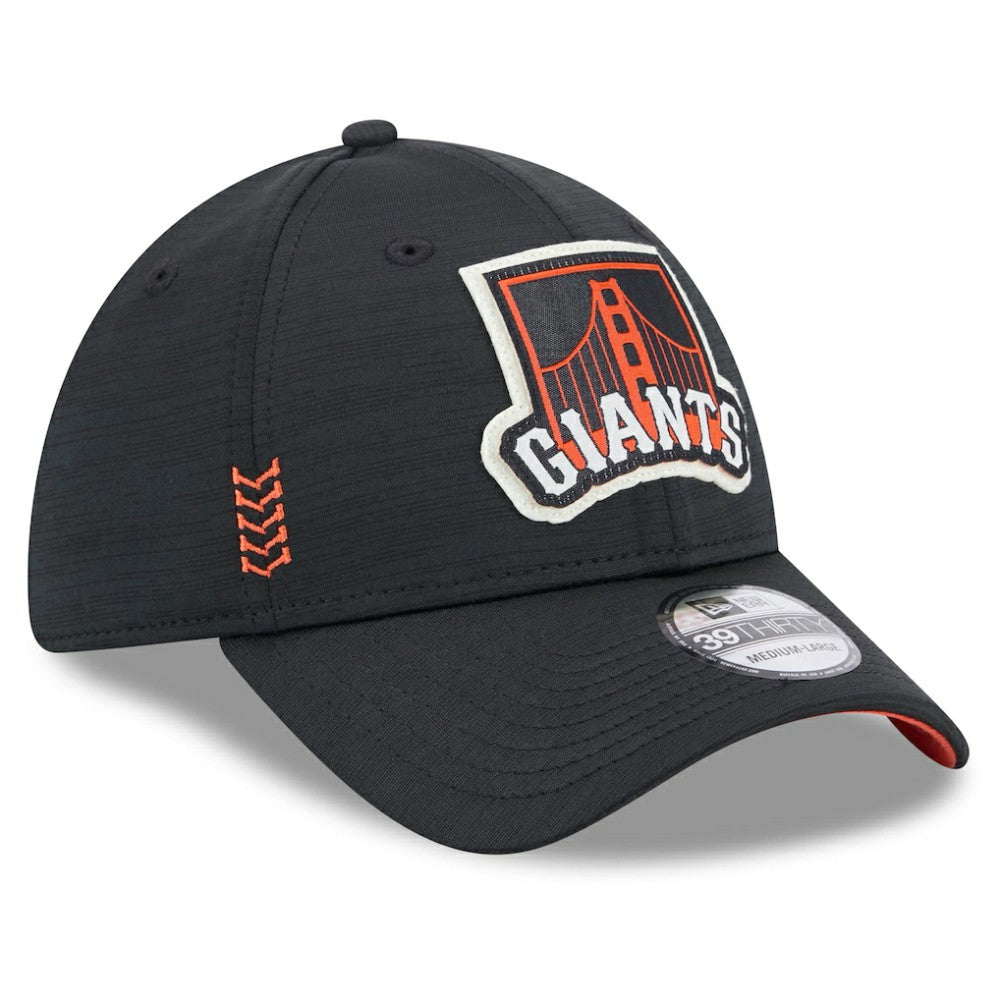 San Francisco Giants New Era 2024 Clubhouse 39THIRTY Flex Hat - Black - New Era Sale