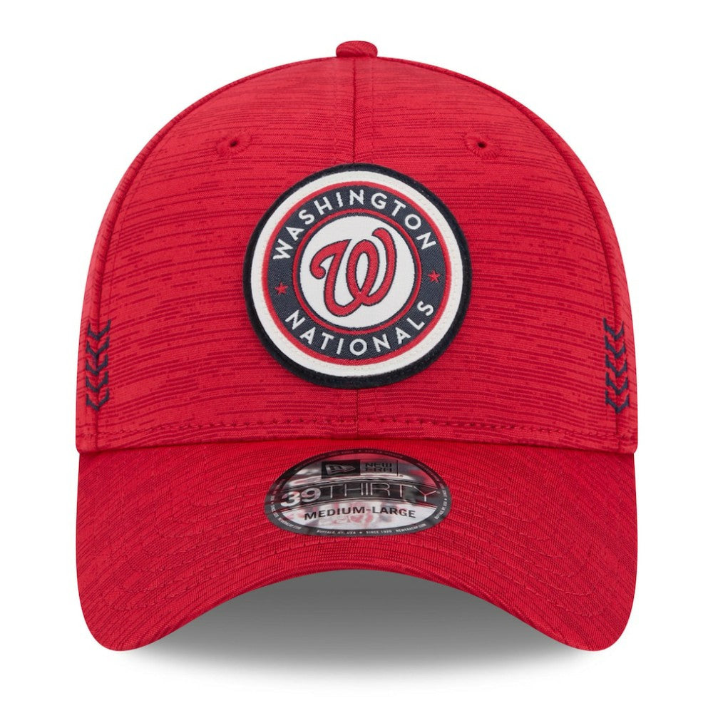 Washington Nationals New Era 2024 Clubhouse 39THIRTY Flex Hat - Red - New Era Sale