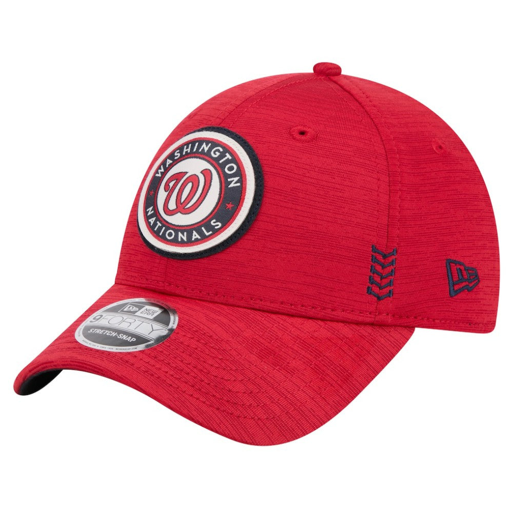 Washington Nationals New Era 2024 Clubhouse 9FORTY Adjustable Hat - Red - New Era on Sale