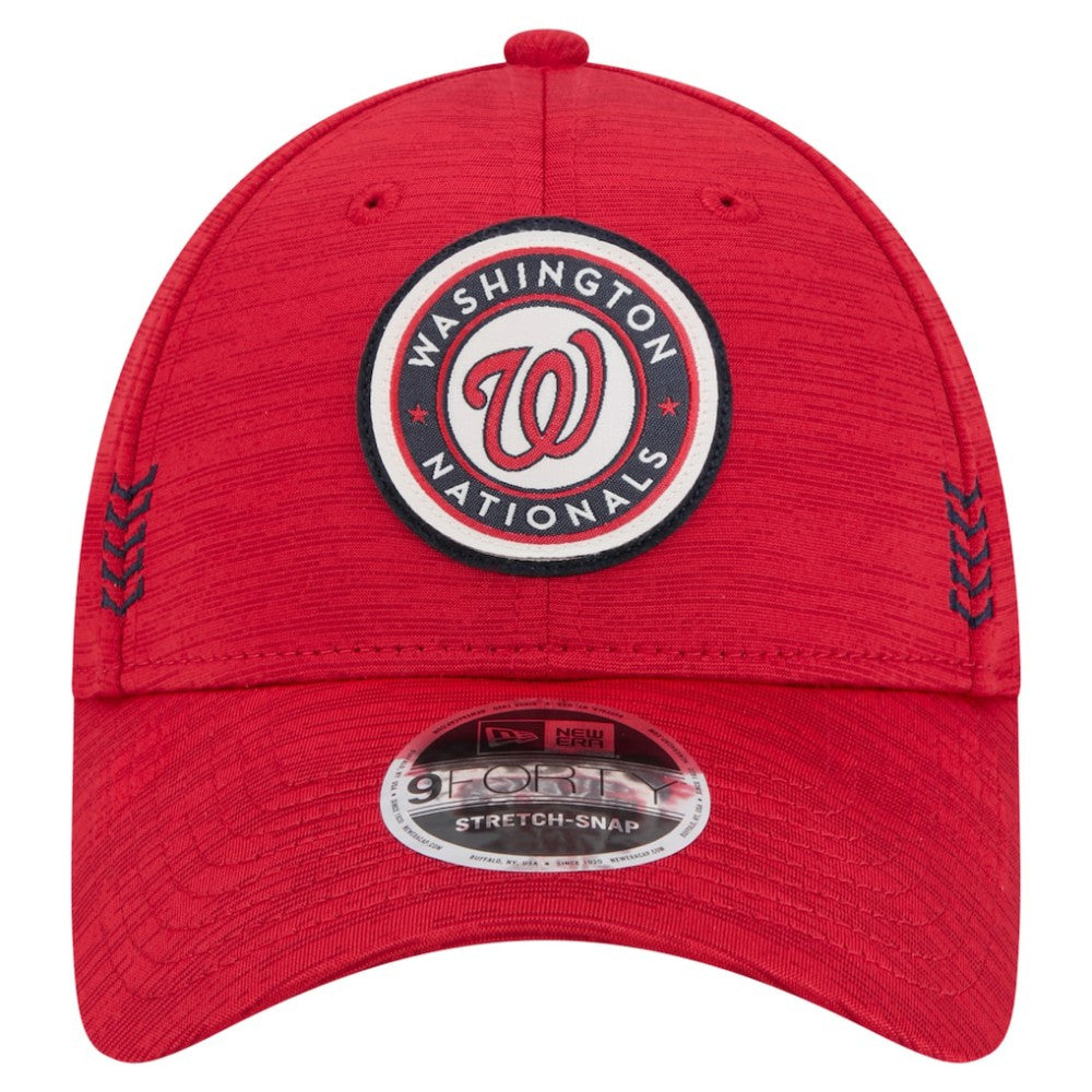 Washington Nationals New Era 2024 Clubhouse 9FORTY Adjustable Hat - Red - New Era on Sale