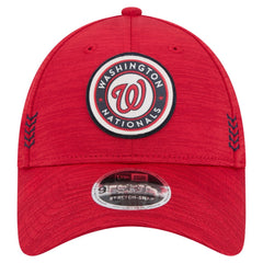 Washington Nationals New Era 2024 Clubhouse 9FORTY Adjustable Hat - Red - New Era on Sale