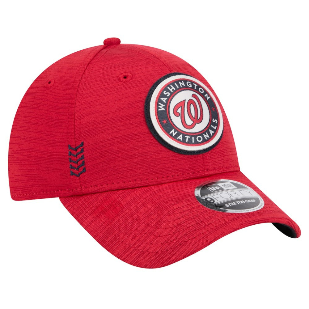 Washington Nationals New Era 2024 Clubhouse 9FORTY Adjustable Hat - Red - New Era on Sale