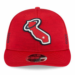 Los Angeles Angels New Era 2024 Clubhouse Low Profile 9FIFTY Snapback Hat - Red - New Era Online