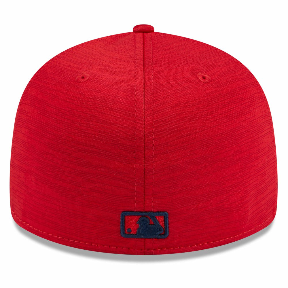 Los Angeles Angels New Era 2024 Clubhouse Low Profile 59FIFTY Fitted Hat - Red - New Era Lifestyle