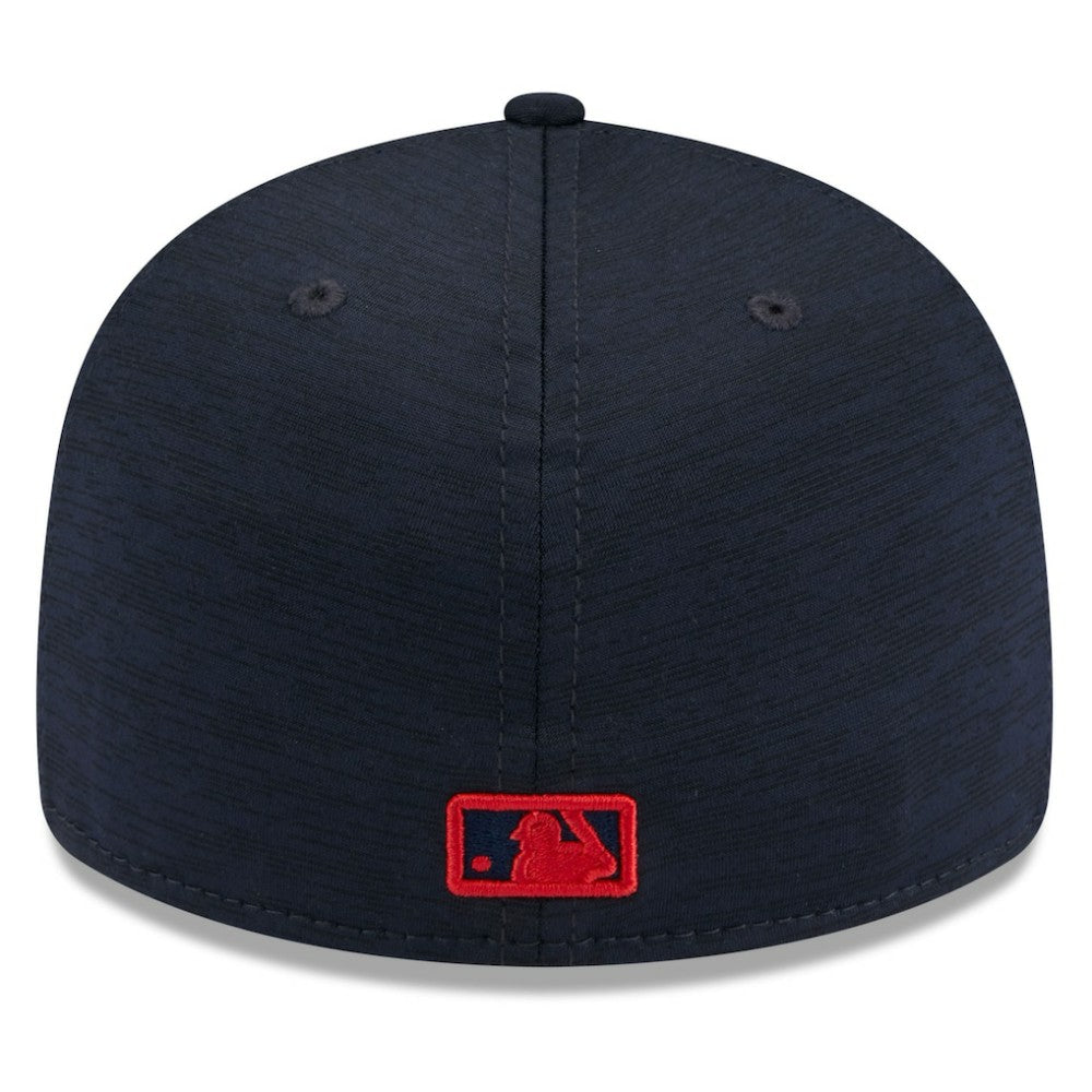 Atlanta Braves New Era 2024 Clubhouse Low Profile 59FIFTY Fitted Hat - Navy - New Era Online