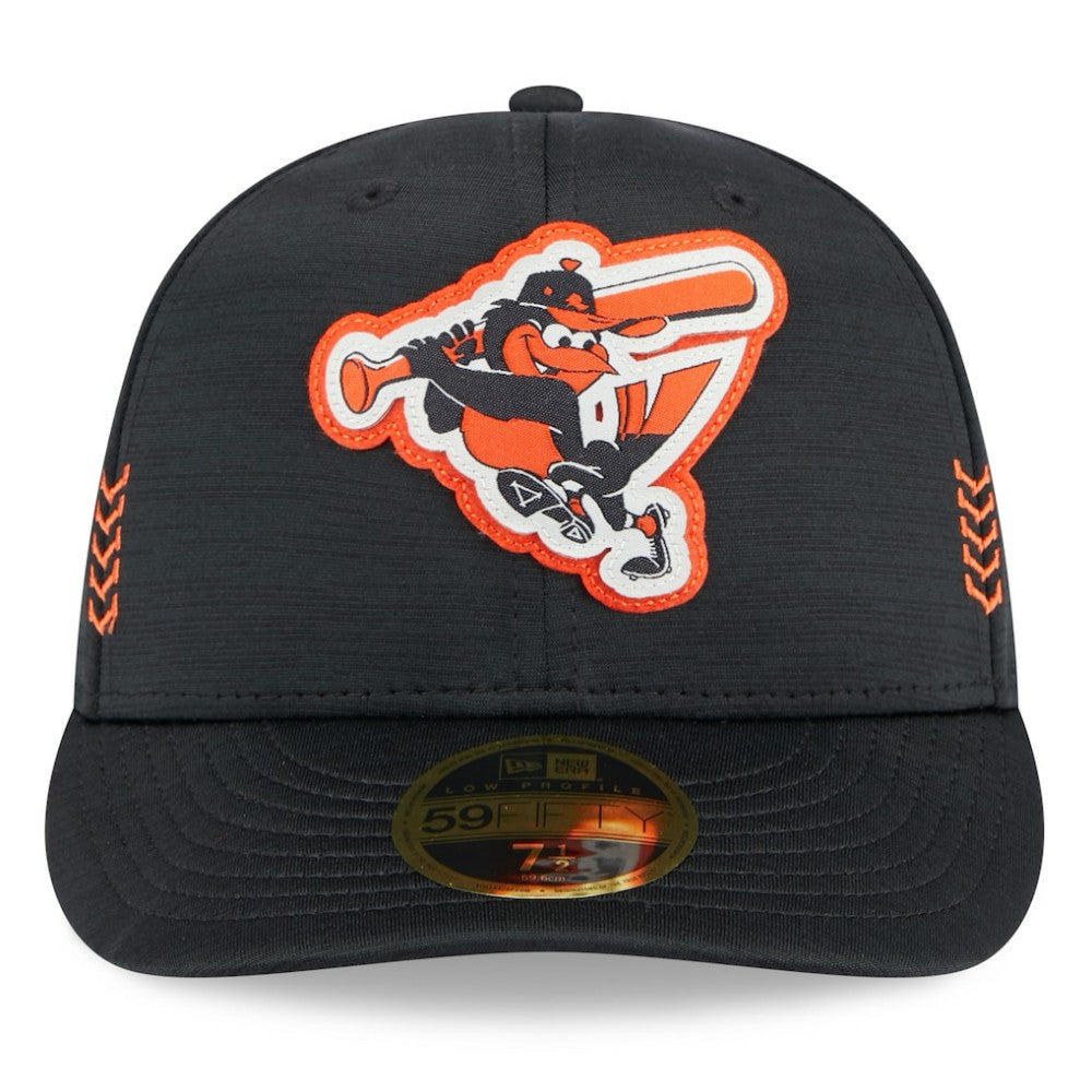 Baltimore Orioles New Era 2024 Clubhouse Low Profile 59FIFTY Fitted Hat - Black - New Era Lifestyle