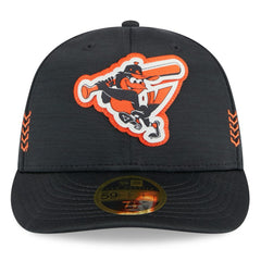 Baltimore Orioles New Era 2024 Clubhouse Low Profile 59FIFTY Fitted Hat - Black - New Era Lifestyle
