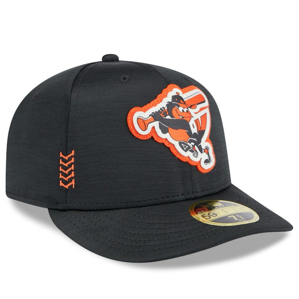 Baltimore Orioles New Era 2024 Clubhouse Low Profile 59FIFTY Fitted Hat - Black - New Era Lifestyle