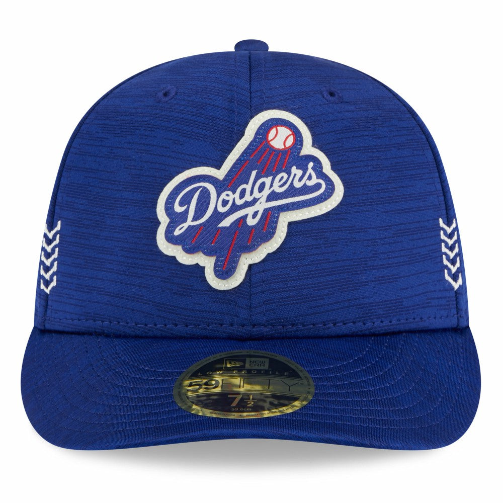 Los Angeles Dodgers New Era 2024 Clubhouse Low Profile 59FIFTY Fitted Hat - Royal - New Era Lifestyle
