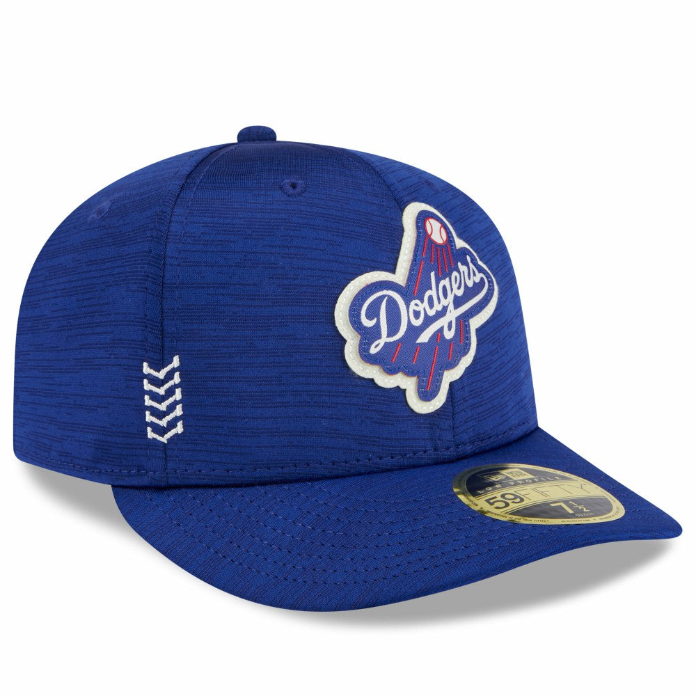 Los Angeles Dodgers New Era 2024 Clubhouse Low Profile 59FIFTY Fitted Hat - Royal - New Era Lifestyle