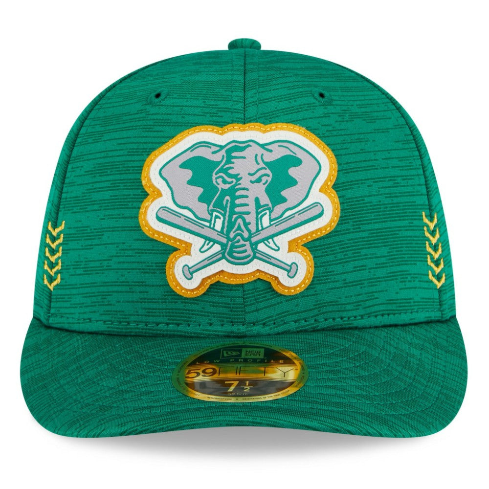 Athletics New Era 2024 Clubhouse Low Profile 59FIFTY Fitted Hat - Green - New Era Sale