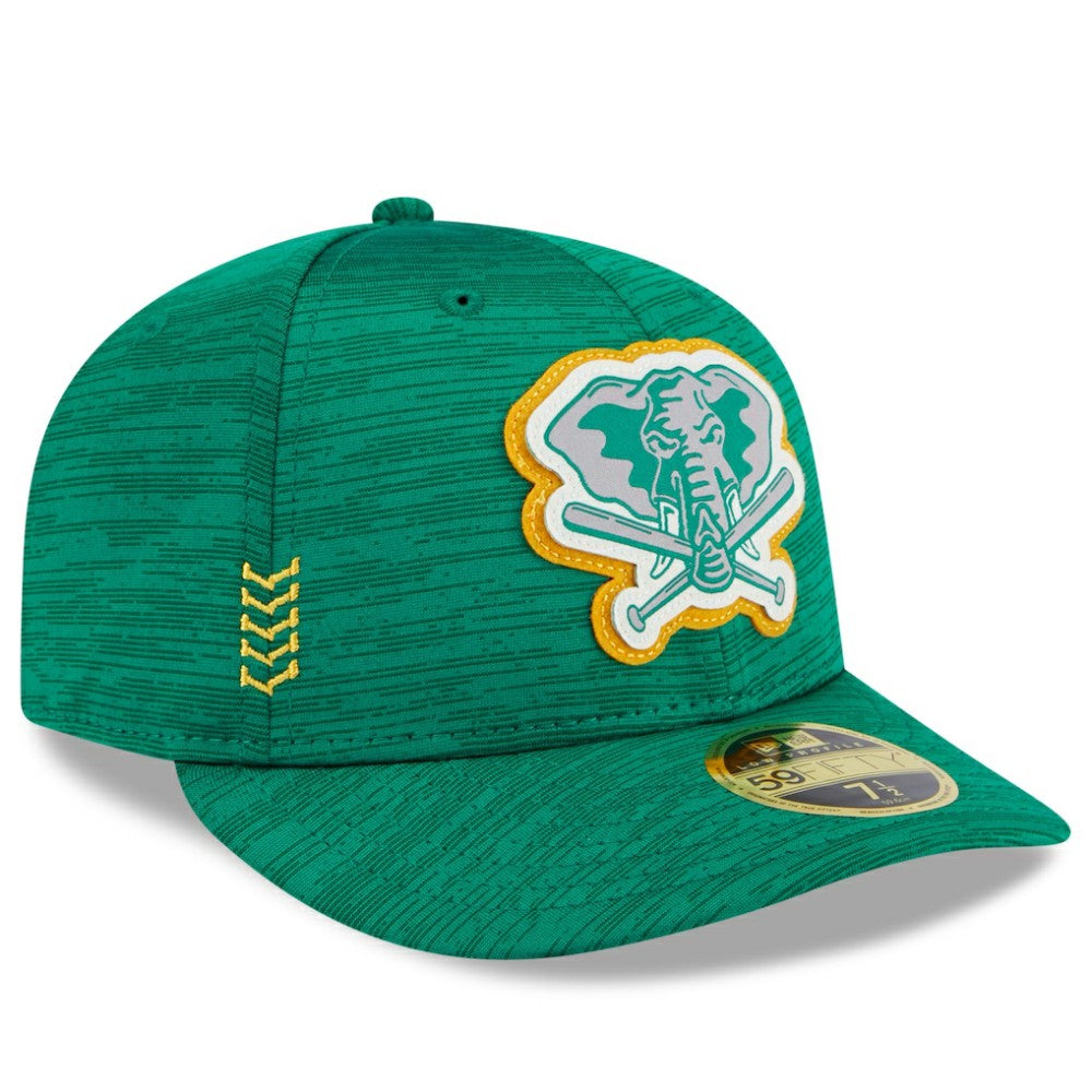 Athletics New Era 2024 Clubhouse Low Profile 59FIFTY Fitted Hat - Green - New Era Sale