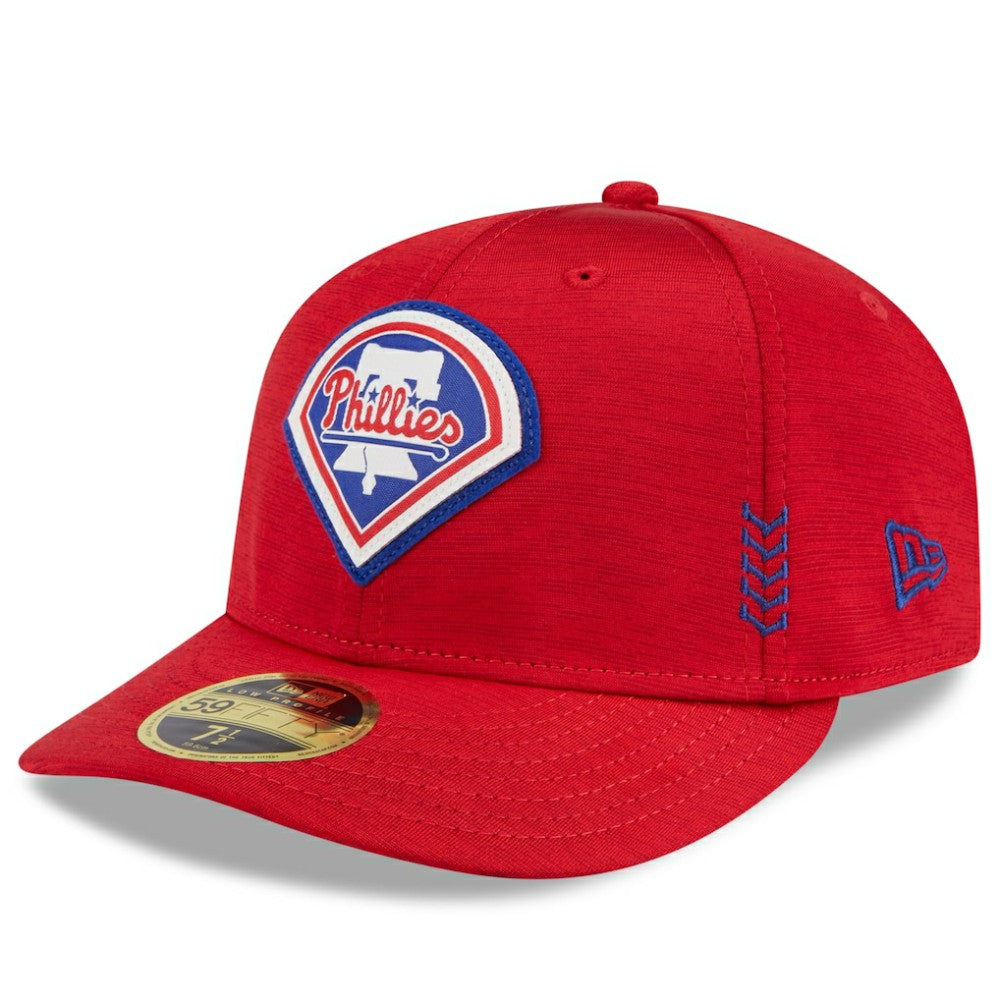 Philadelphia Phillies New Era 2024 Clubhouse Low Profile 59FIFTY Fitted Hat - Red - New Era Sale