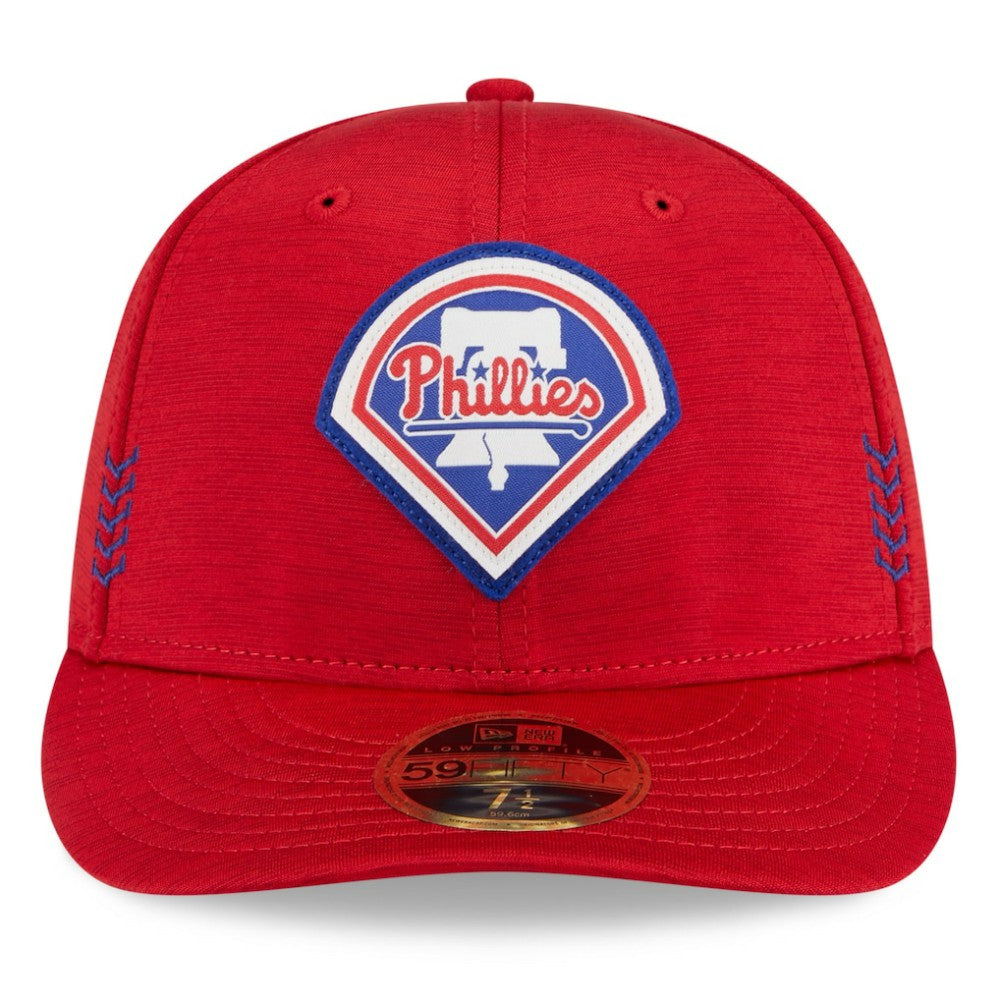 Philadelphia Phillies New Era 2024 Clubhouse Low Profile 59FIFTY Fitted Hat - Red - New Era Sale