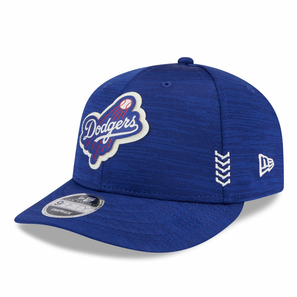 Los Angeles Dodgers New Era 2024 Clubhouse Low Profile 9FIFTY Snapback Hat - Royal - New Era Lifestyle