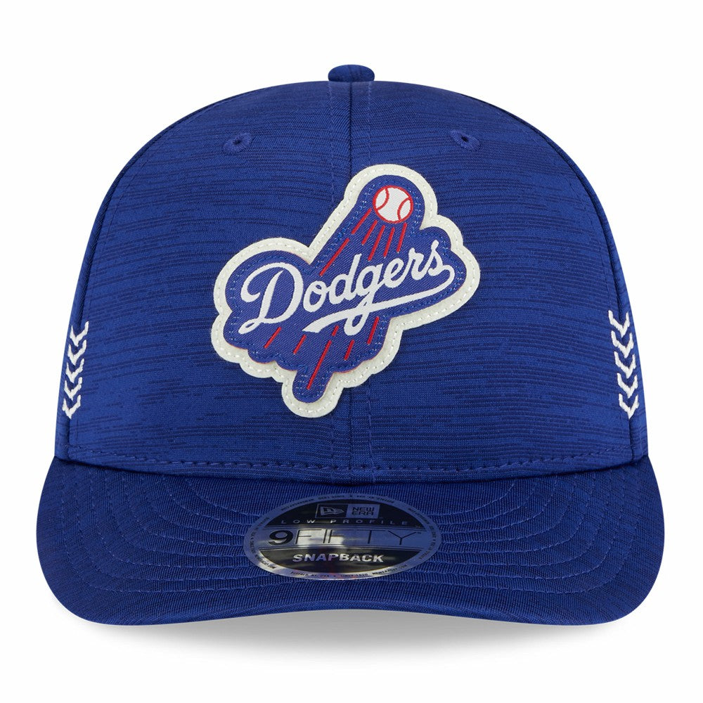 Los Angeles Dodgers New Era 2024 Clubhouse Low Profile 9FIFTY Snapback Hat - Royal - New Era Lifestyle