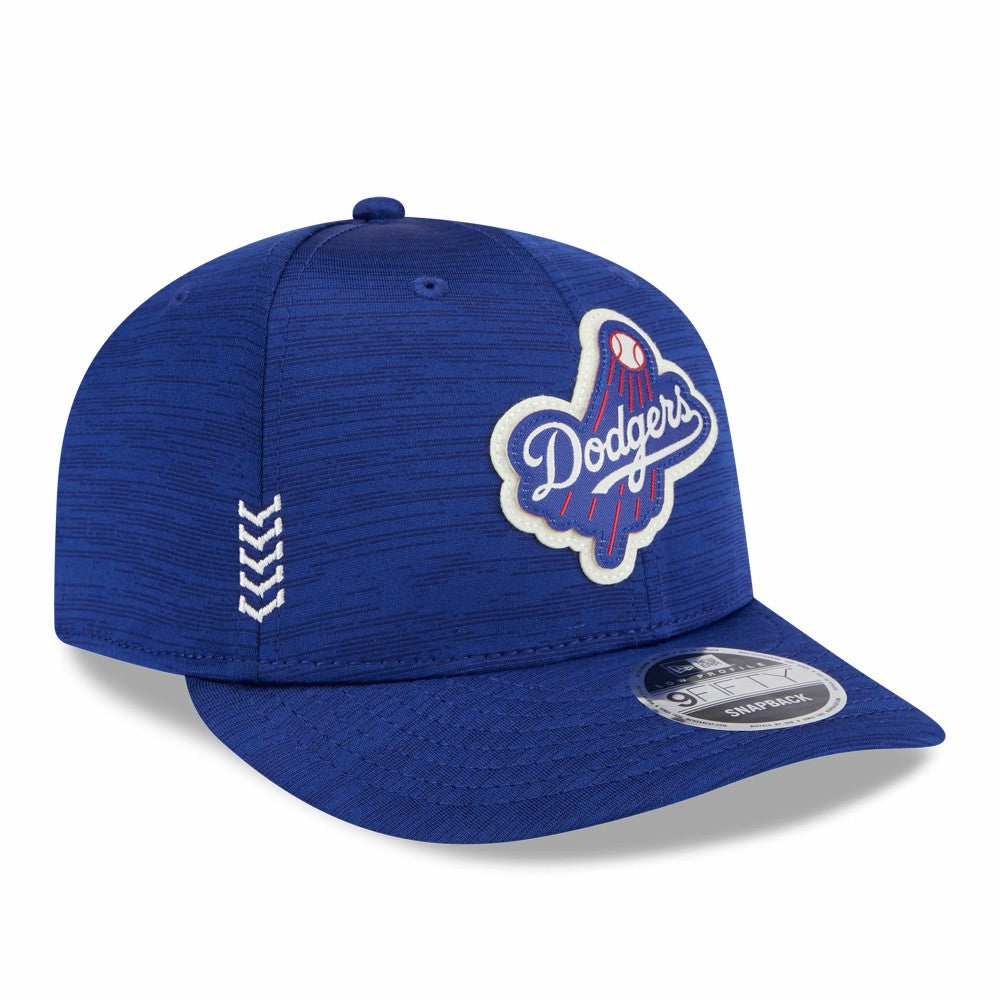 Los Angeles Dodgers New Era 2024 Clubhouse Low Profile 9FIFTY Snapback Hat - Royal - New Era Lifestyle