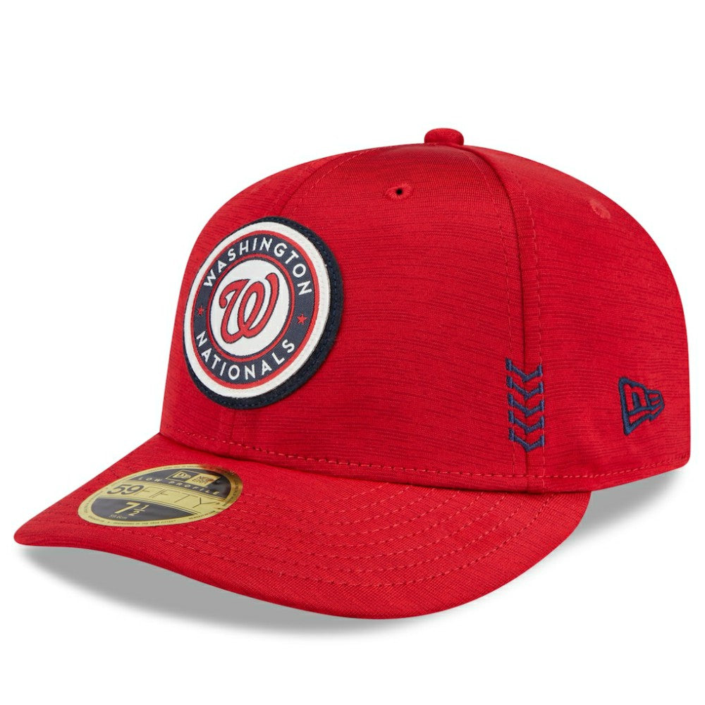 Washington Nationals New Era 2024 Clubhouse Low Profile 59FIFTY Fitted Hat - Red - New Era Sale