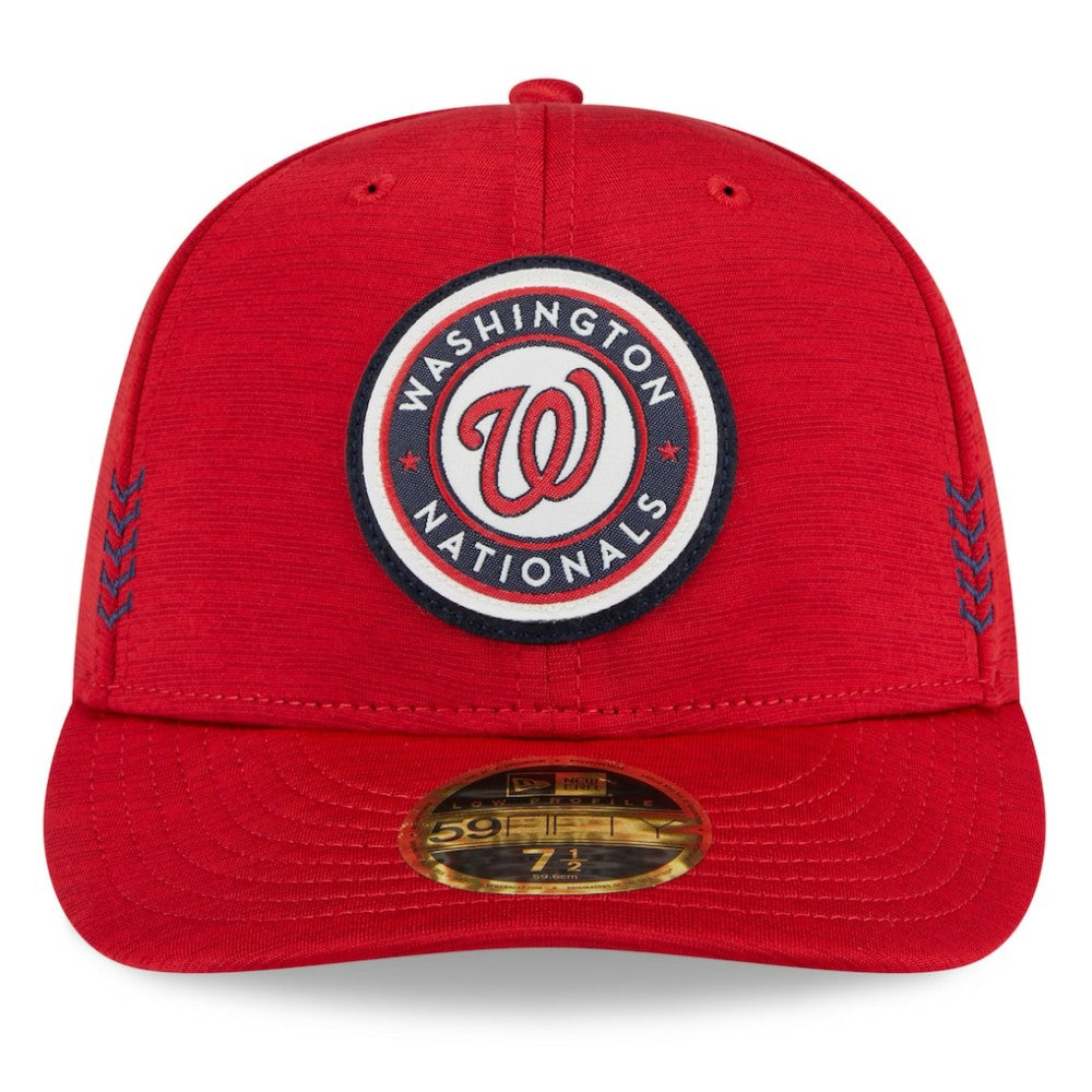Washington Nationals New Era 2024 Clubhouse Low Profile 59FIFTY Fitted Hat - Red - New Era Sale