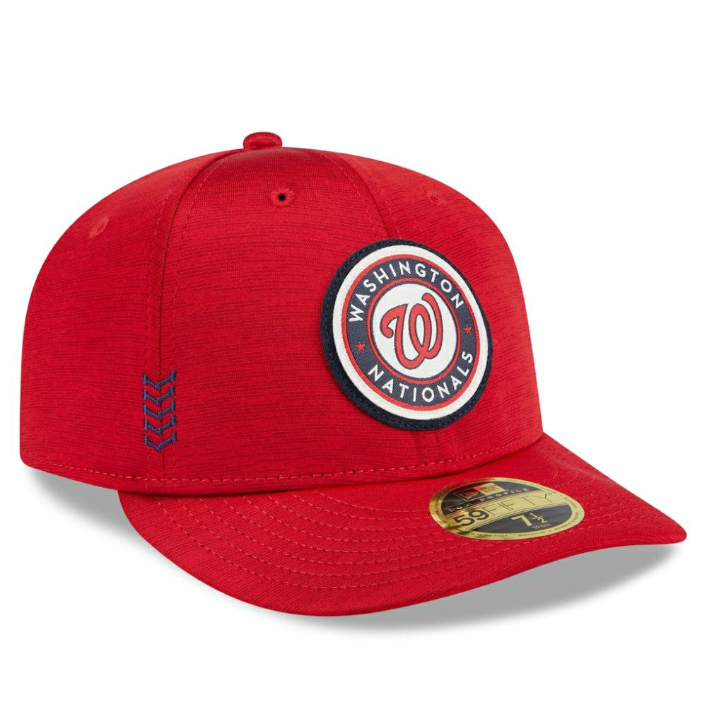 Washington Nationals New Era 2024 Clubhouse Low Profile 59FIFTY Fitted Hat - Red - New Era Sale