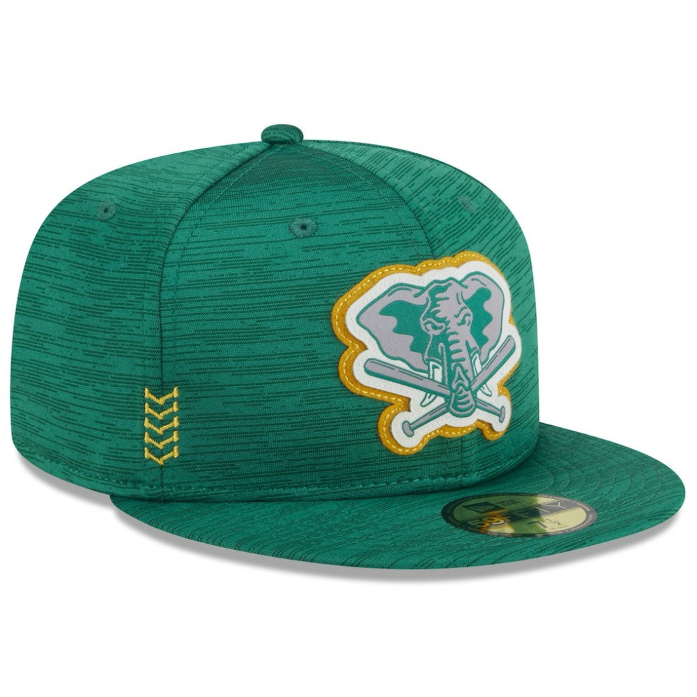 Athletics New Era 2024 Clubhouse 59FIFTY Fitted Hat - Green - New Era Lifestyle