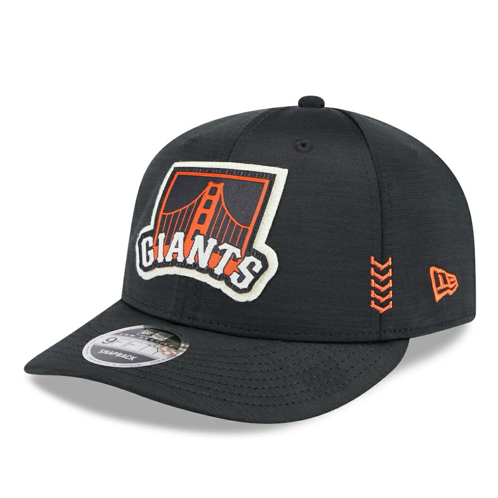 San Francisco Giants New Era 2024 Clubhouse Low Profile 9FIFTY Snapback Hat - Black - New Era Online