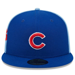 Chicago Cubs New Era Gameday Sideswipe 59FIFTY Fitted Hat - Royal/Light Blue - New Era Lifestyle