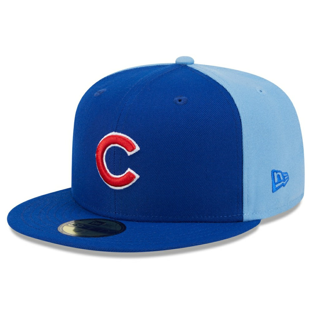 Chicago Cubs New Era Gameday Sideswipe 59FIFTY Fitted Hat - Royal/Light Blue - New Era Lifestyle