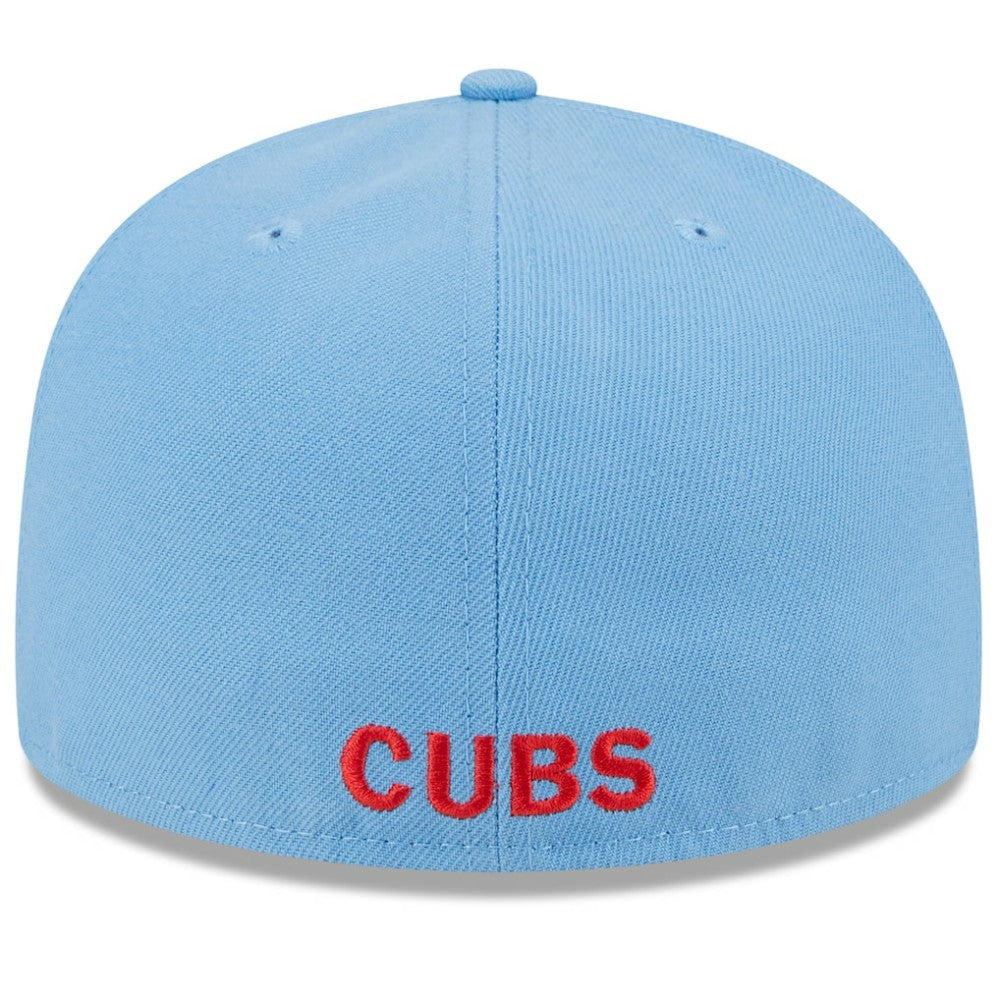 Chicago Cubs New Era Gameday Sideswipe 59FIFTY Fitted Hat - Royal/Light Blue - New Era Lifestyle