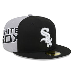 Chicago White Sox New Era Gameday Sideswipe 59FIFTY Fitted Hat - Black/Gray - New Era Lifestyle