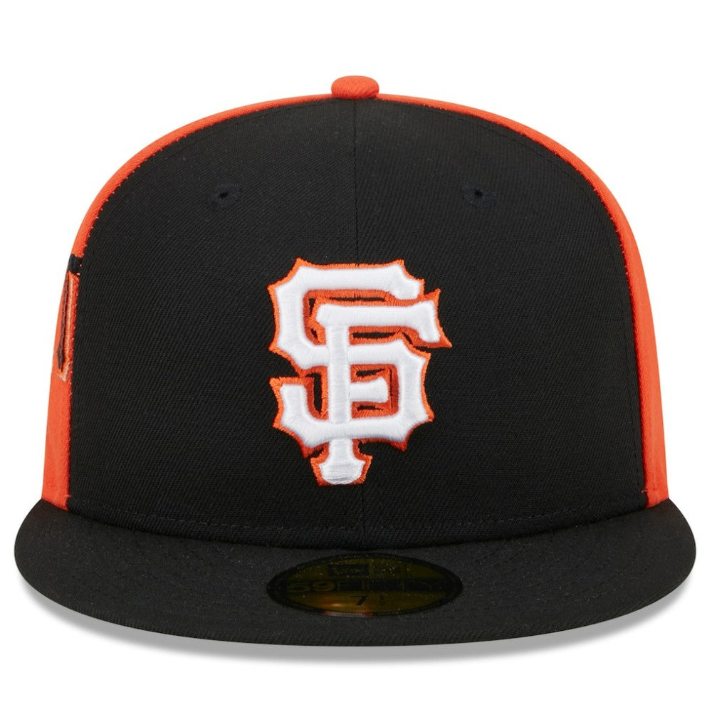 San Francisco Giants New Era Gameday Sideswipe 59FIFTY Fitted Hat - Black/Orange - New Era on Sale
