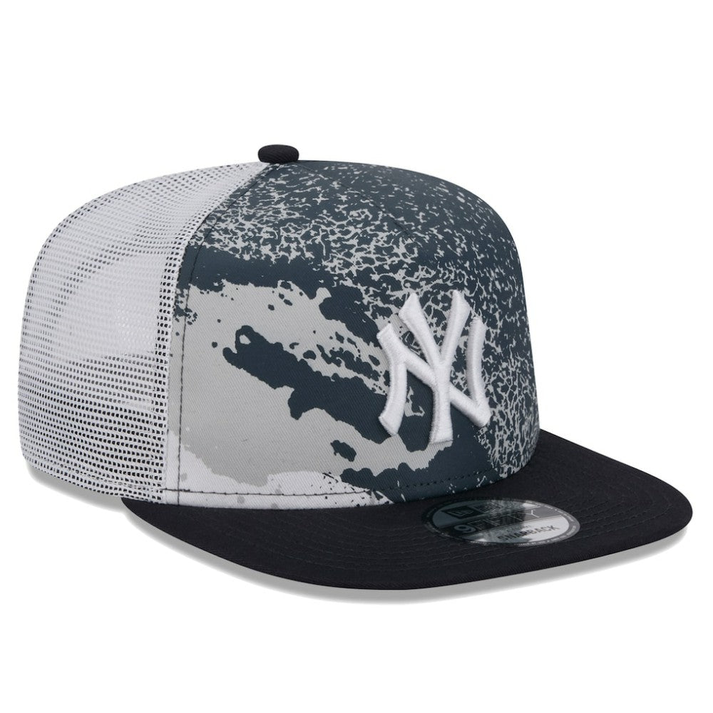 New York Yankees New Era Court Sport 9FIFTY Snapback Hat - Navy - New Era Discount
