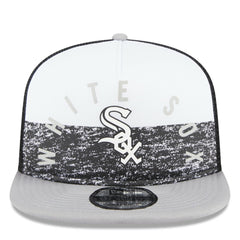 Chicago White Sox New Era Team Foam Front A-Frame Trucker 9FIFTY Snapback Hat - White/Gray - New Era on Sale