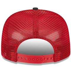 Los Angeles Angels New Era Team Foam Front A-Frame Trucker 9FIFTY Snapback Hat - White/Red - New Era on Sale