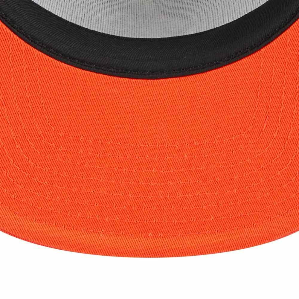 San Francisco Giants New Era Team Foam Front A-Frame Trucker 9FIFTY Snapback Hat - White/Orange - New Era on Sale