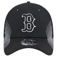 Boston Red Sox New Era Active Dash Mark 39THIRTY Flex Hat - Black - New Era Lifestyle