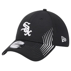 Chicago White Sox New Era Active Dash Mark 39THIRTY Flex Hat - Black - New Era Lifestyle
