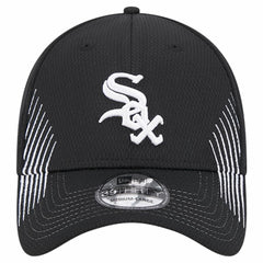 Chicago White Sox New Era Active Dash Mark 39THIRTY Flex Hat - Black - New Era Lifestyle