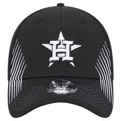 Houston Astros New Era Active Dash Mark 39THIRTY Flex Hat - Black - New Era Lifestyle