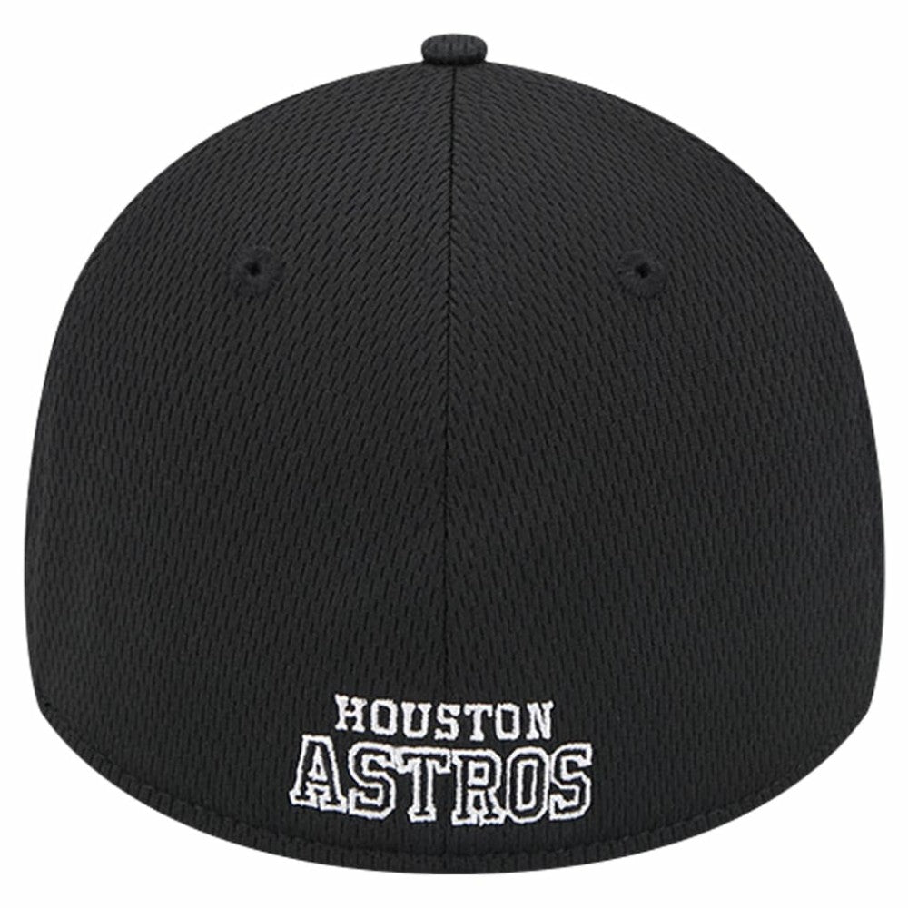 Houston Astros New Era Active Dash Mark 39THIRTY Flex Hat - Black - New Era Lifestyle