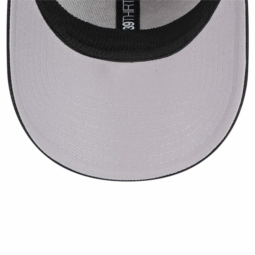 Pittsburgh Pirates New Era Active Dash Mark 39THIRTY Flex Hat - Black - New Era Discount